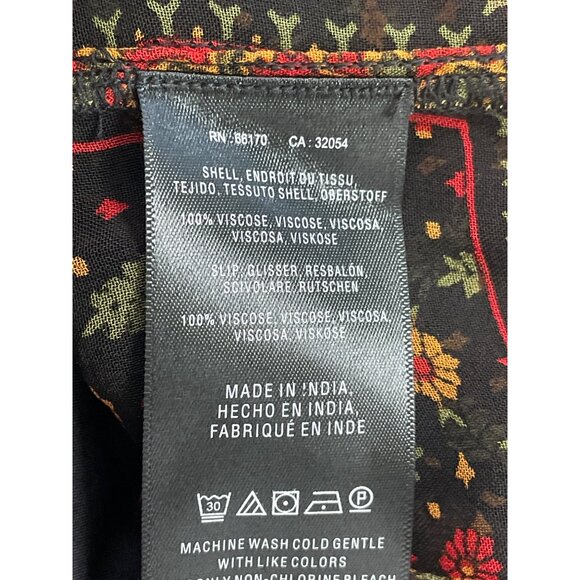 Akemi + Kin Women’s Black Sheer Mini Dress With Embroidery Sz S - New - Picture 9 of 11